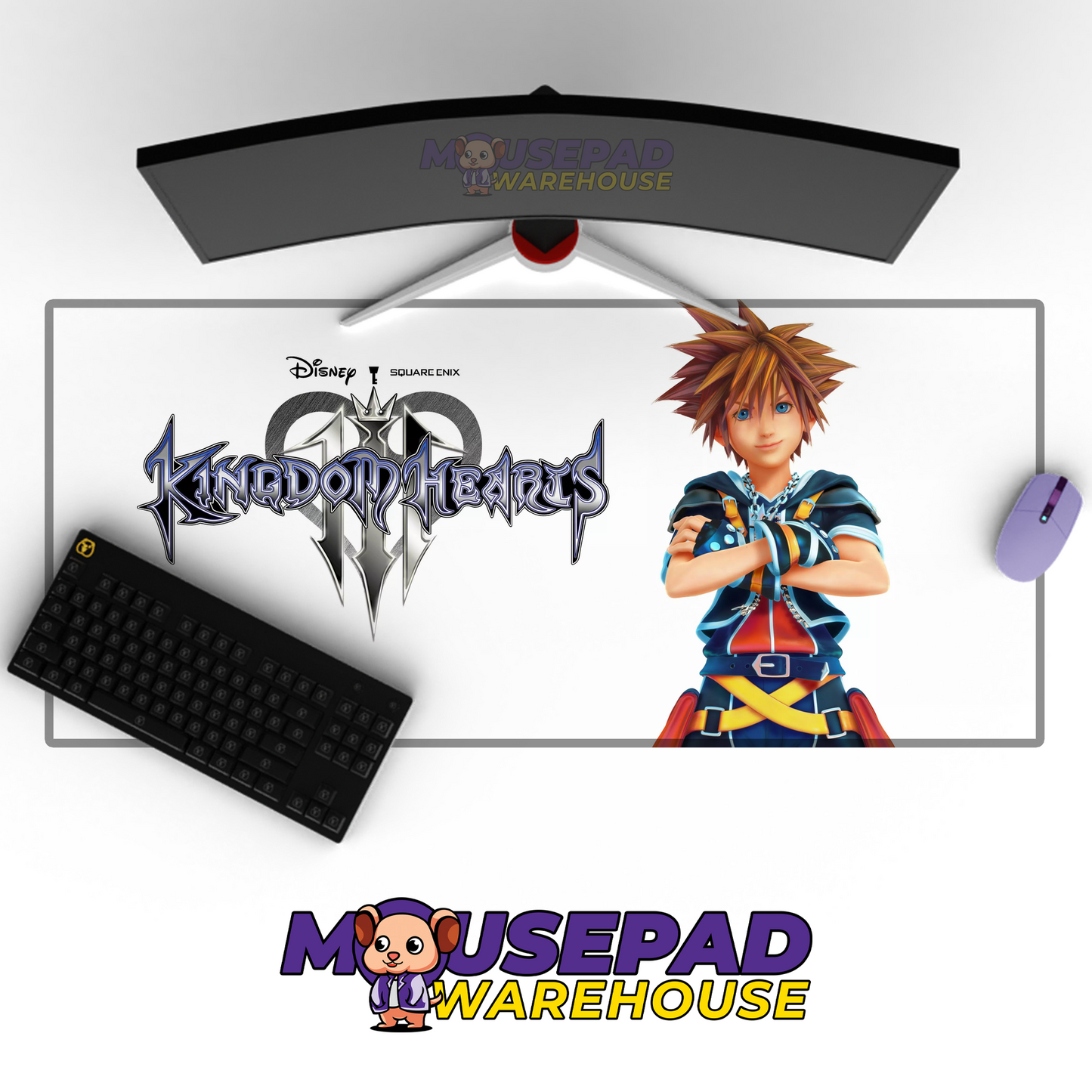 Kingdom Hearts V27 Mousepad Mockup