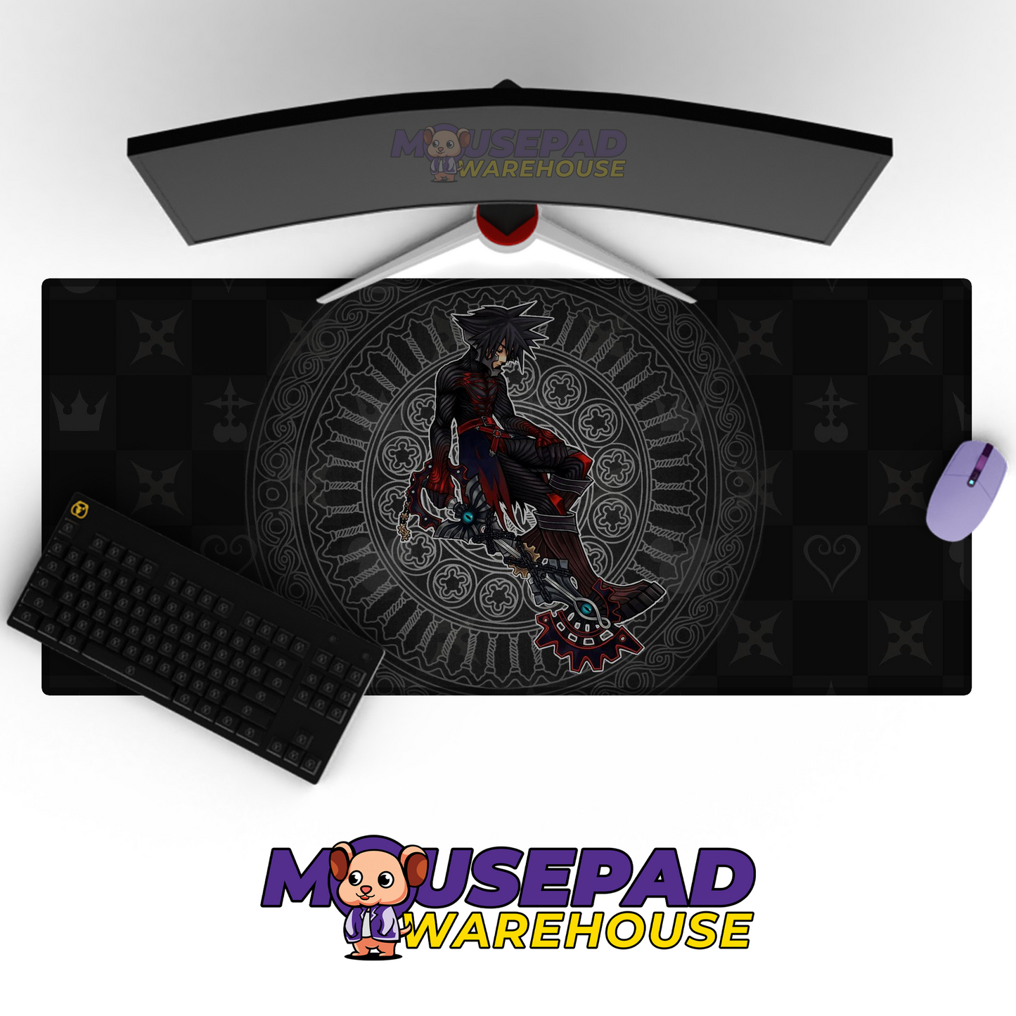 Kingdom Hearts V29 Mousepad Mockup