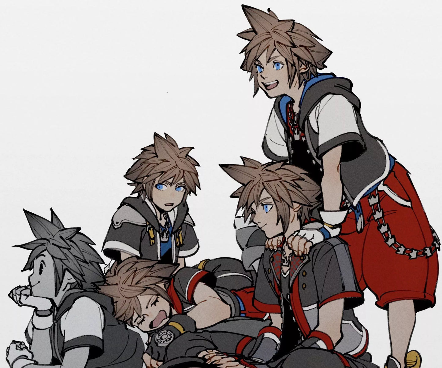 Kingdom Hearts V2 Mousepad