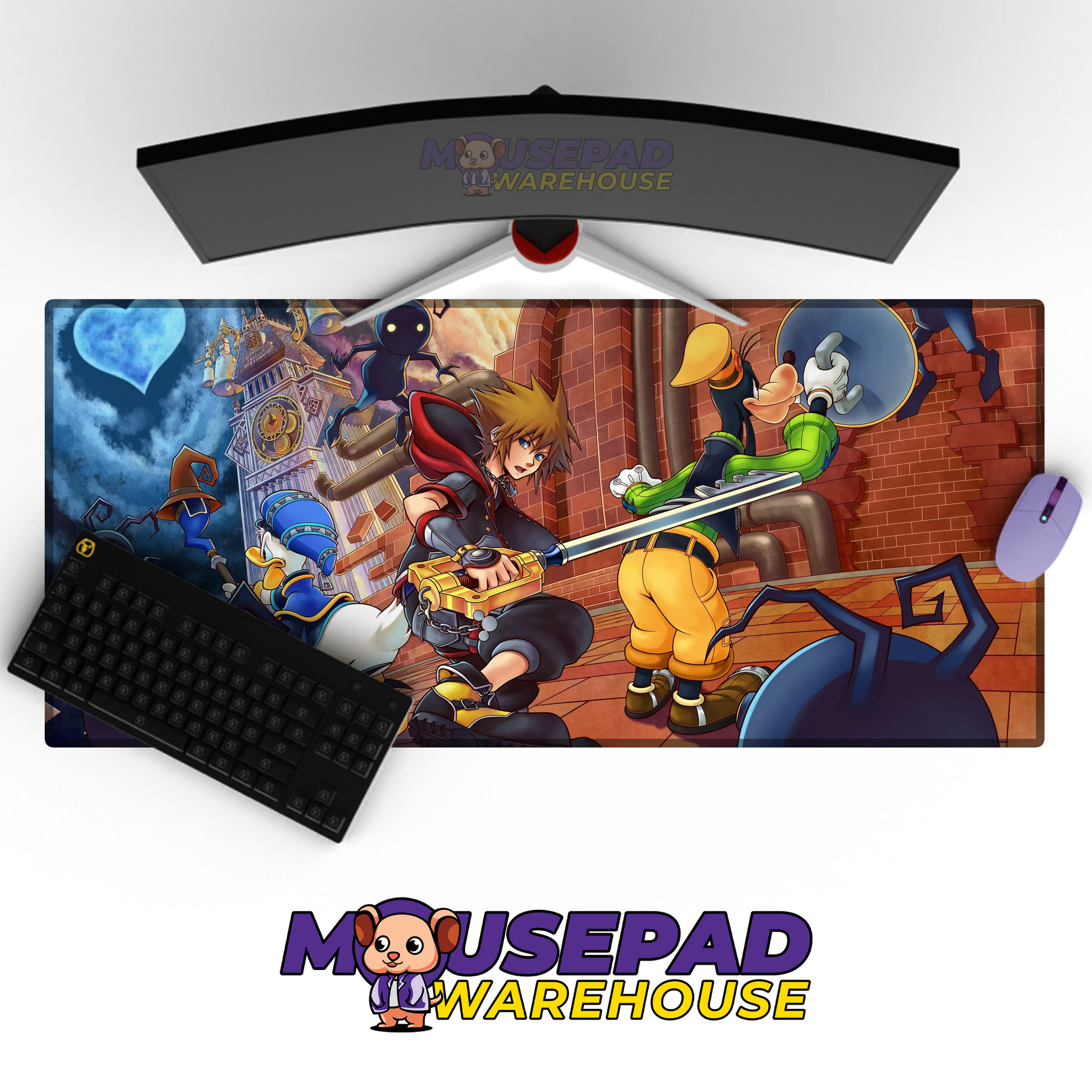 Kingdom Hearts V31 Mousepad Mockup