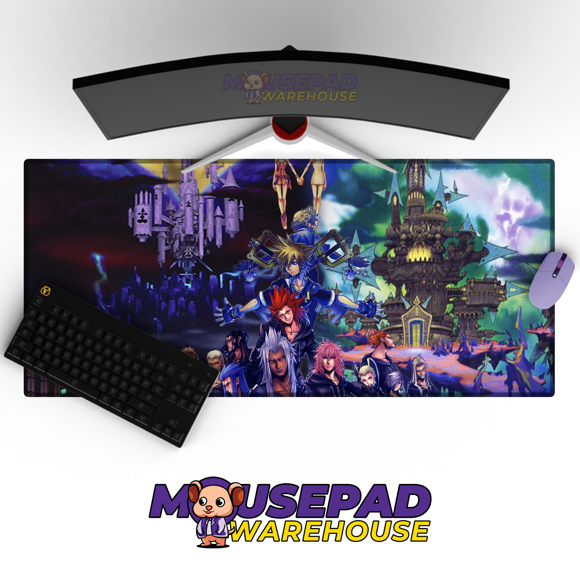Kingdom Hearts V32 Mousepad Mockup