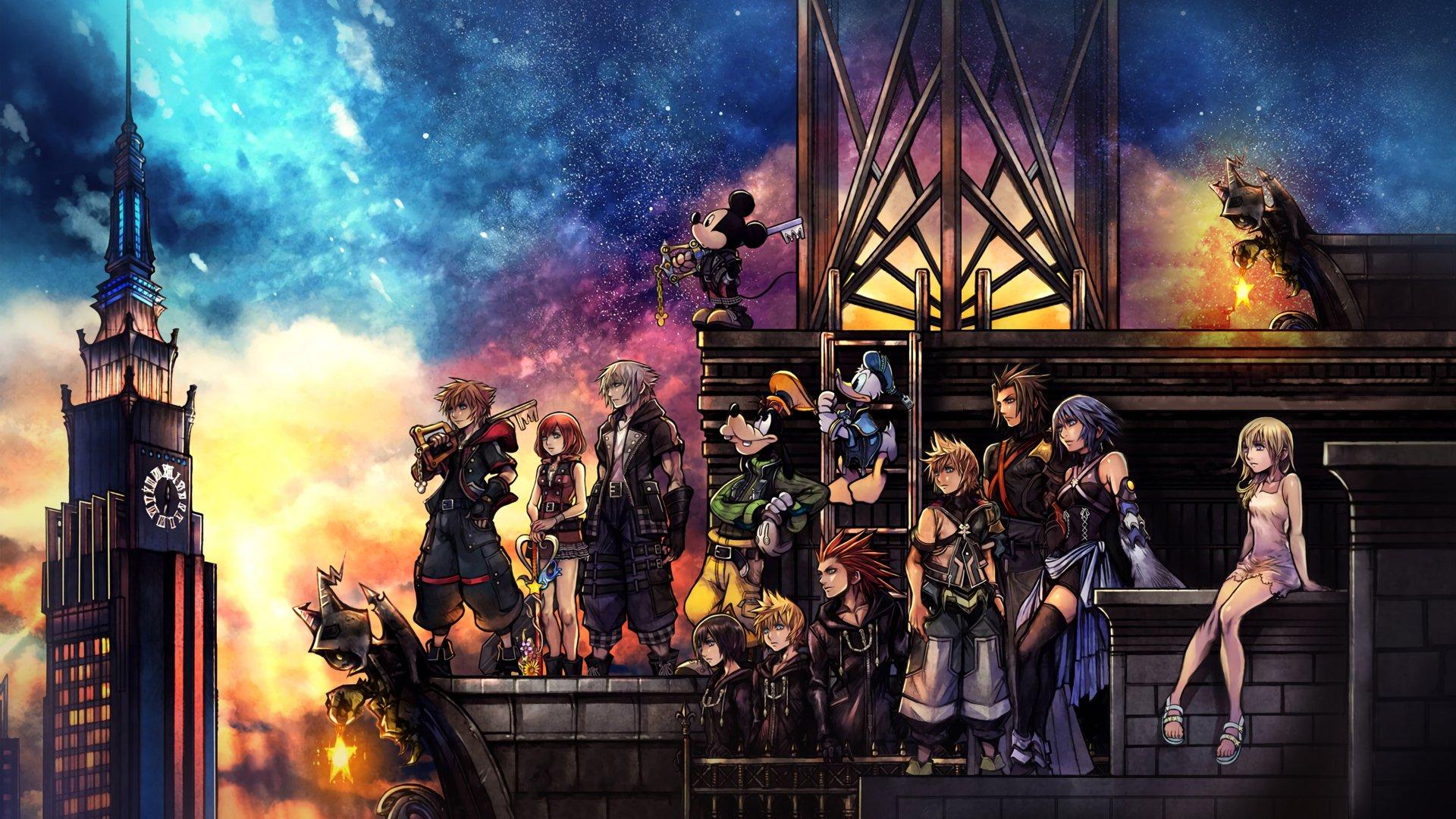 Kingdom Hearts V33 Mousepad