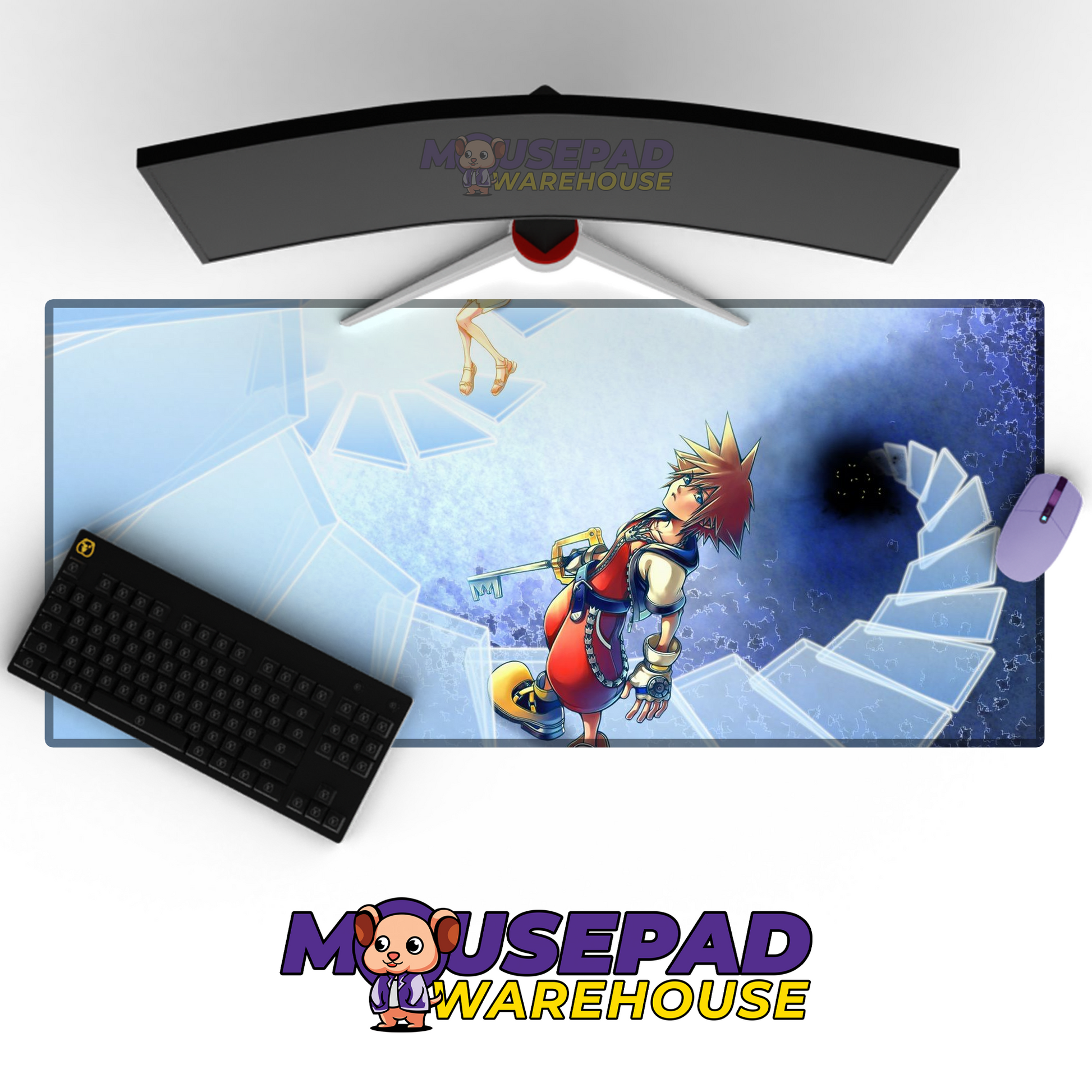 Kingdom Hearts V36 Mousepad Mockup