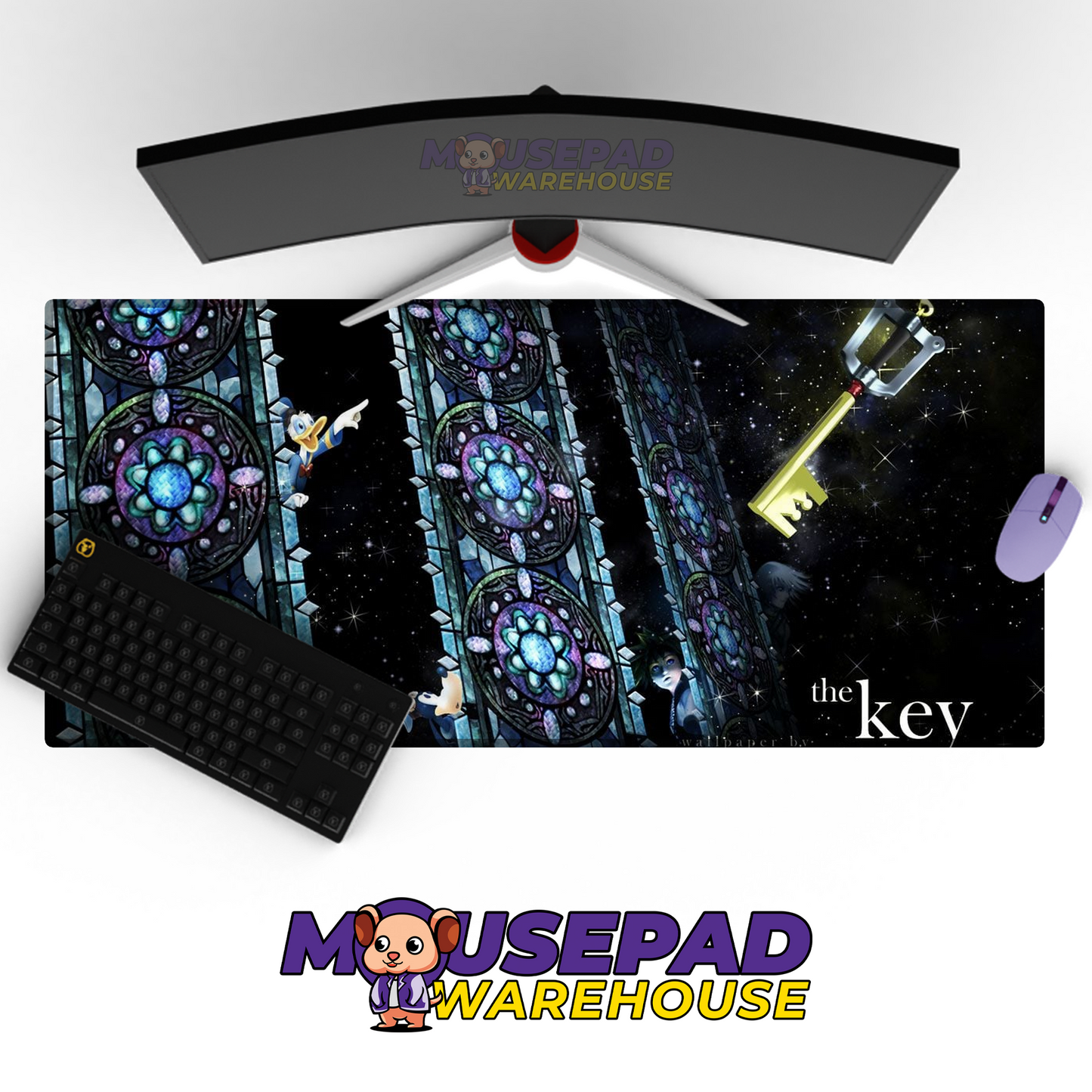 Kingdom Hearts V37 Mousepad Mockup