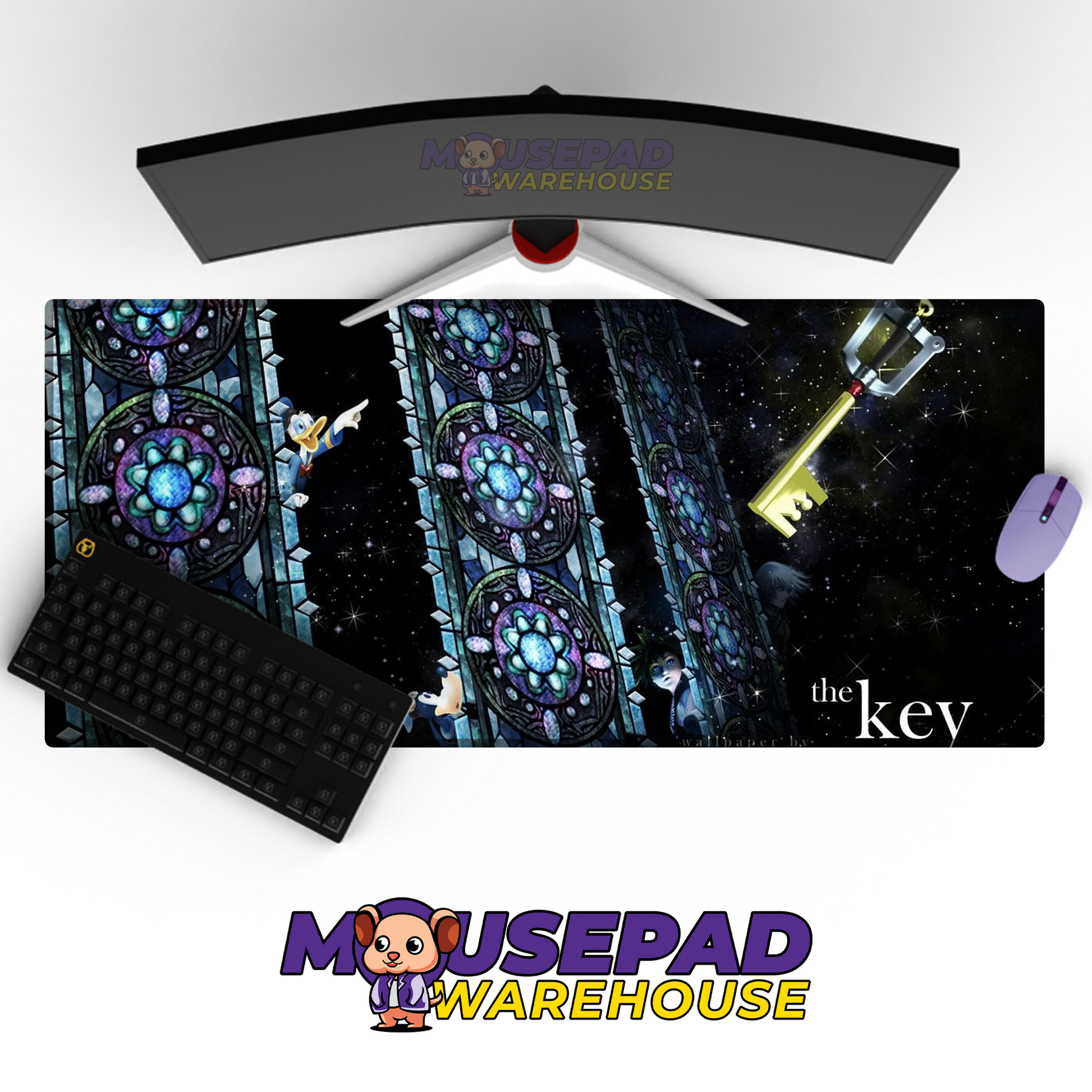 Kingdom Hearts V37 Mousepad Mockup
