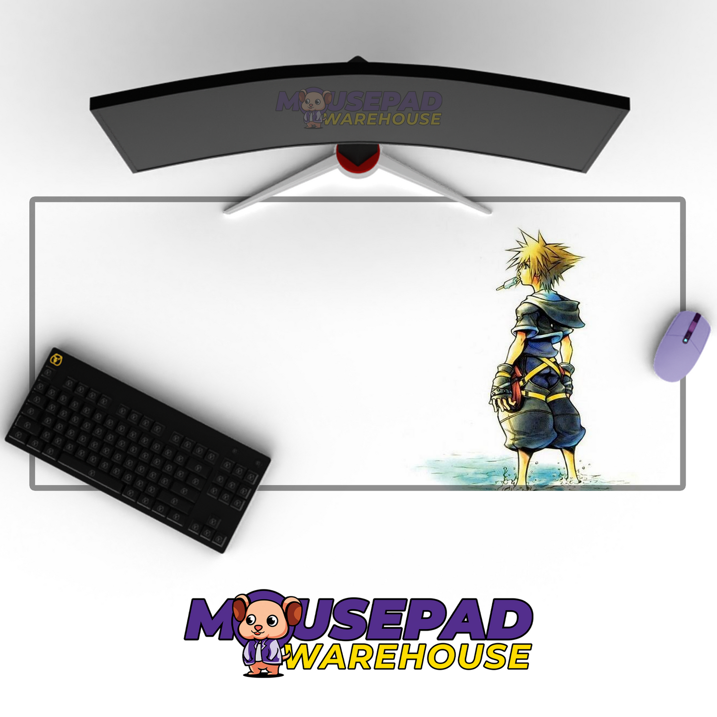 Kingdom Hearts V39 Mousepad Mockup