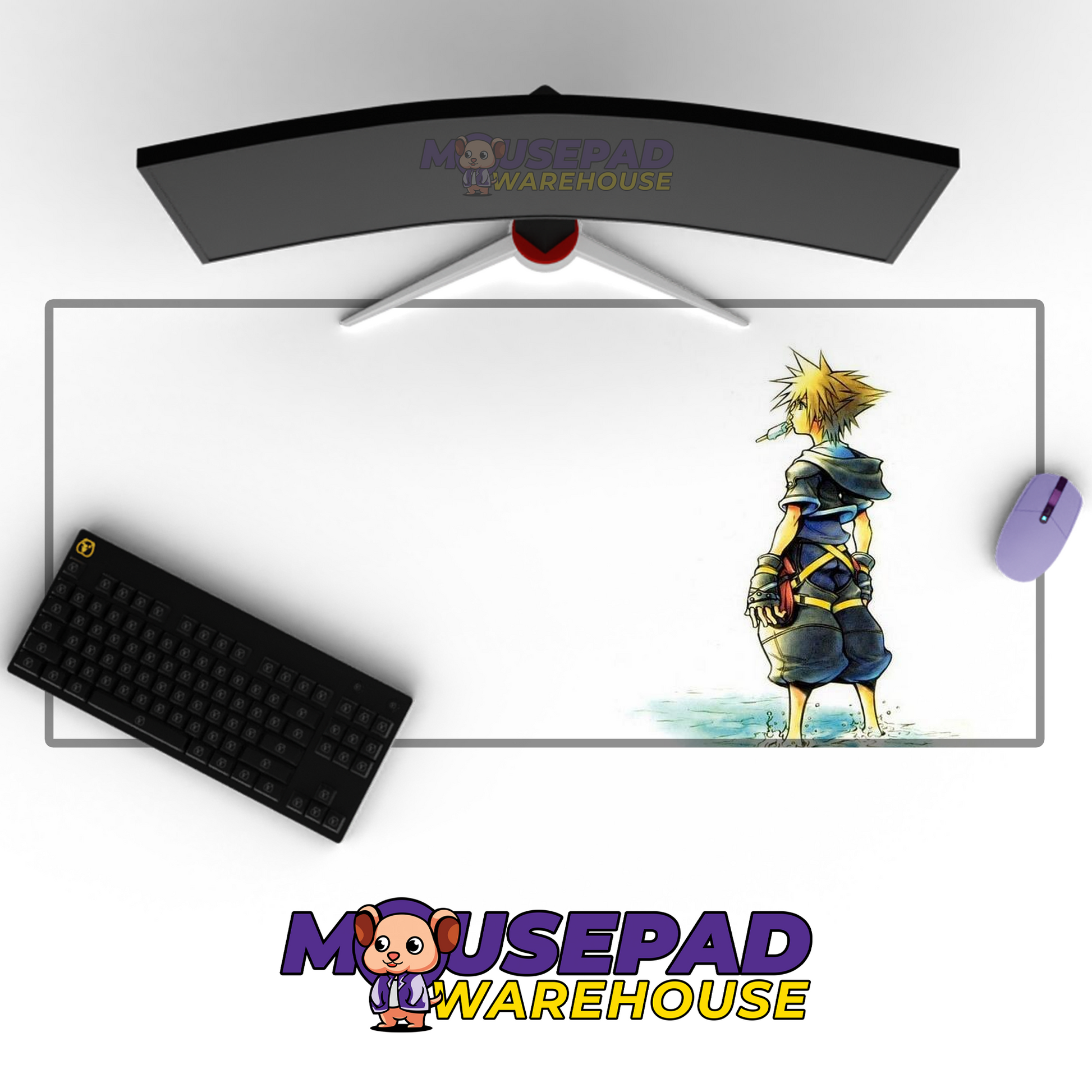 Kingdom Hearts V39 Mousepad Mockup