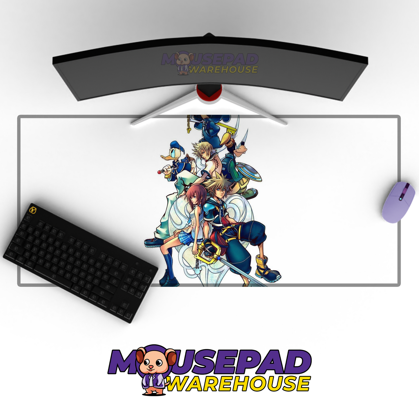 Kingdom Hearts V41 Mousepad Mockup