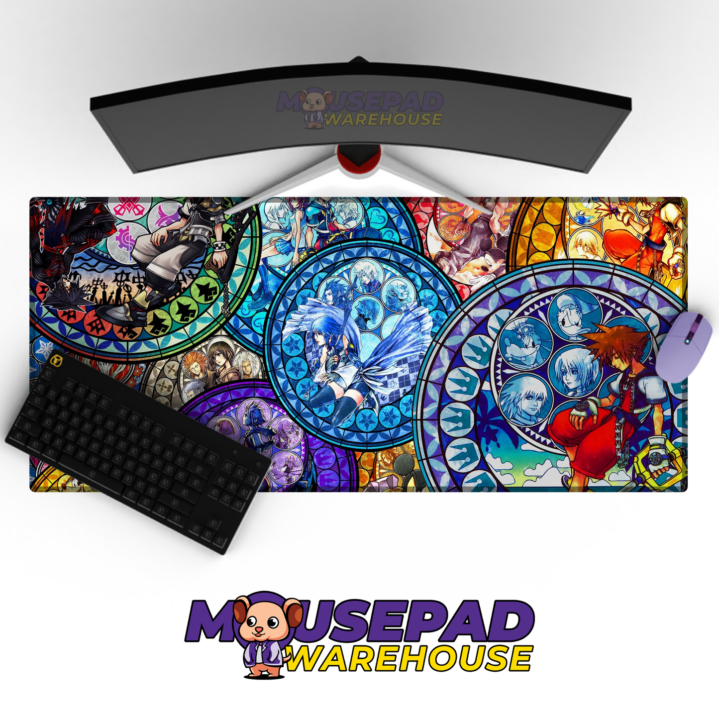 Kingdom Hearts V42 Mousepad Mockup