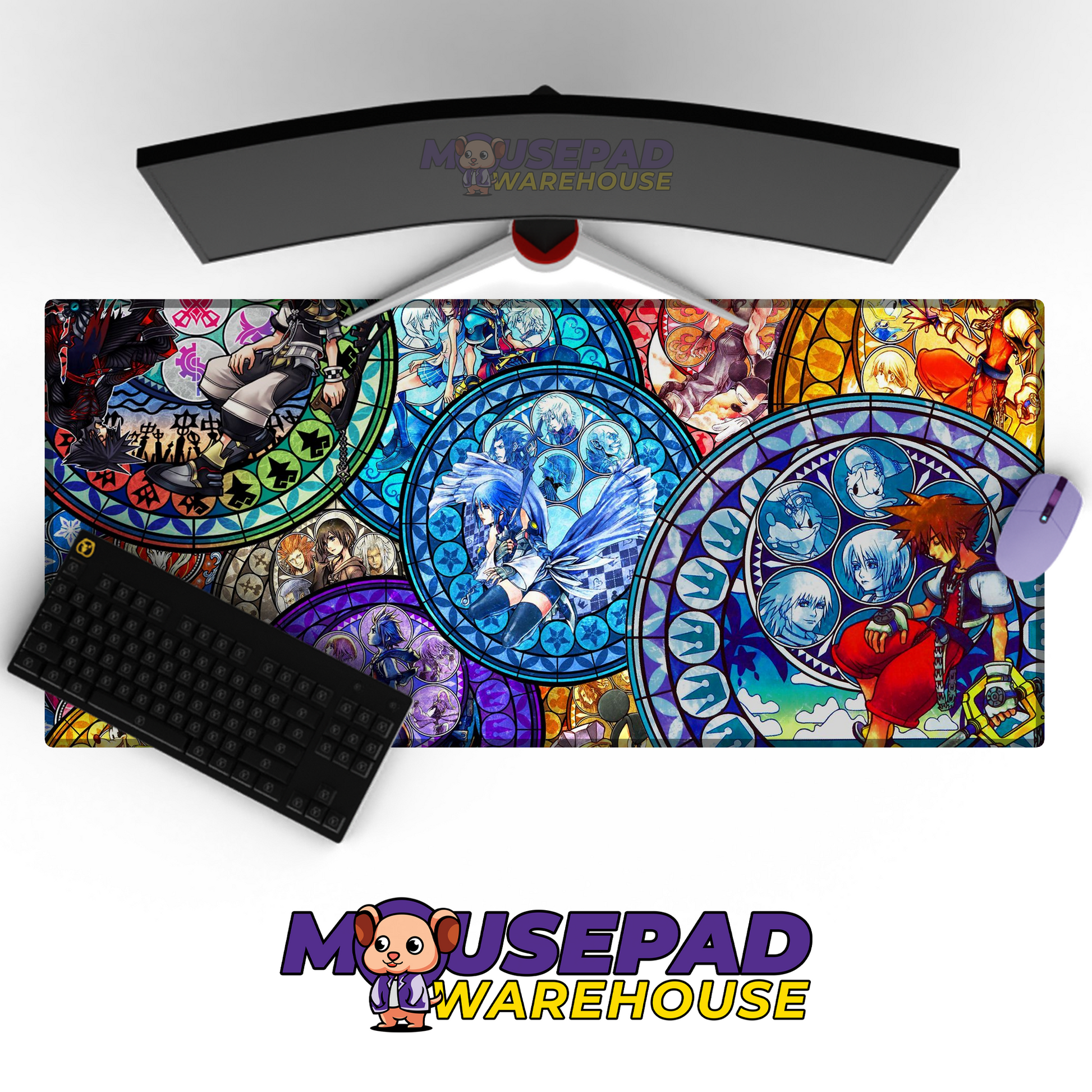 Kingdom Hearts V42 Mousepad Mockup