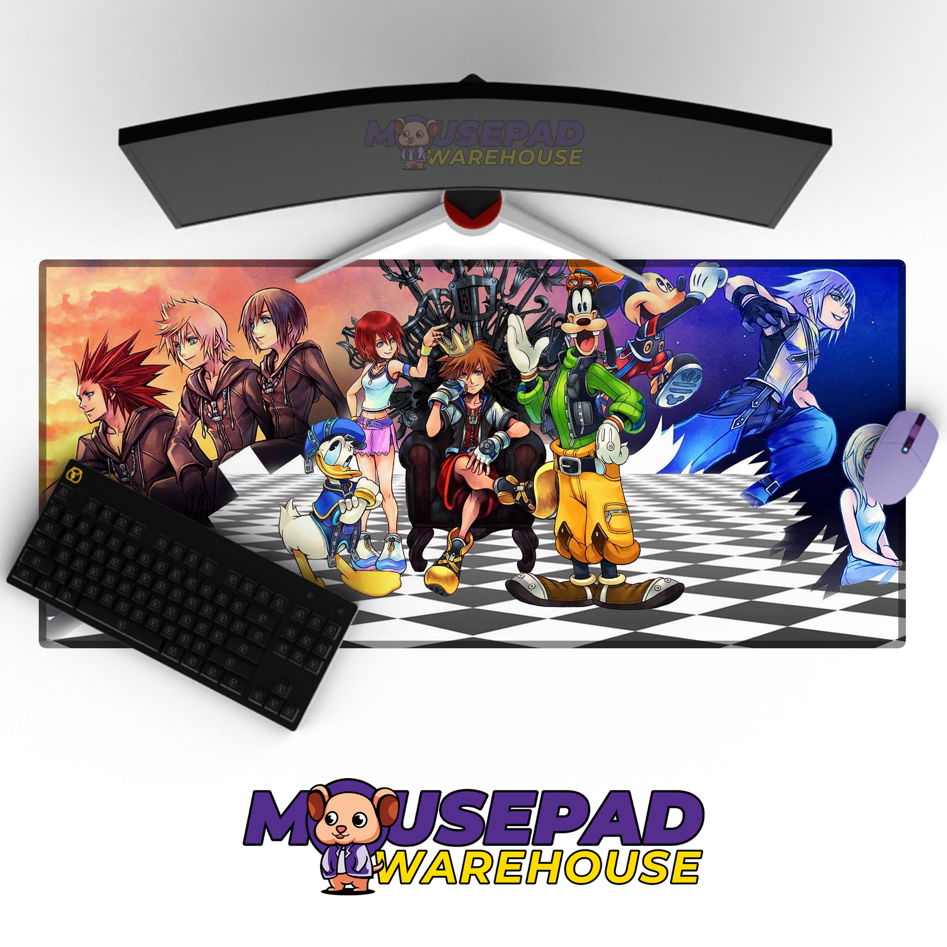 Kingdom Hearts V45 Mousepad Mockup