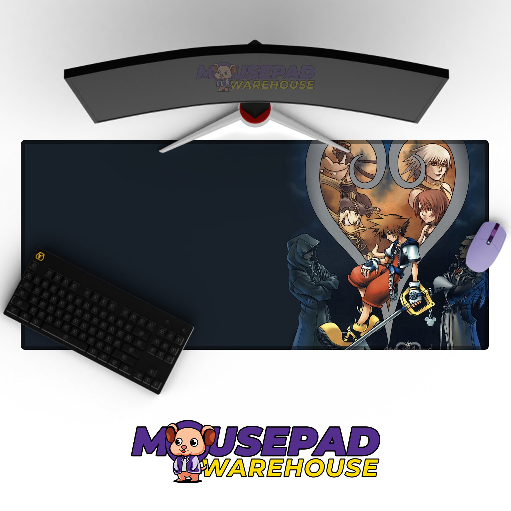 Kingdom Hearts V46 Mousepad Mockup