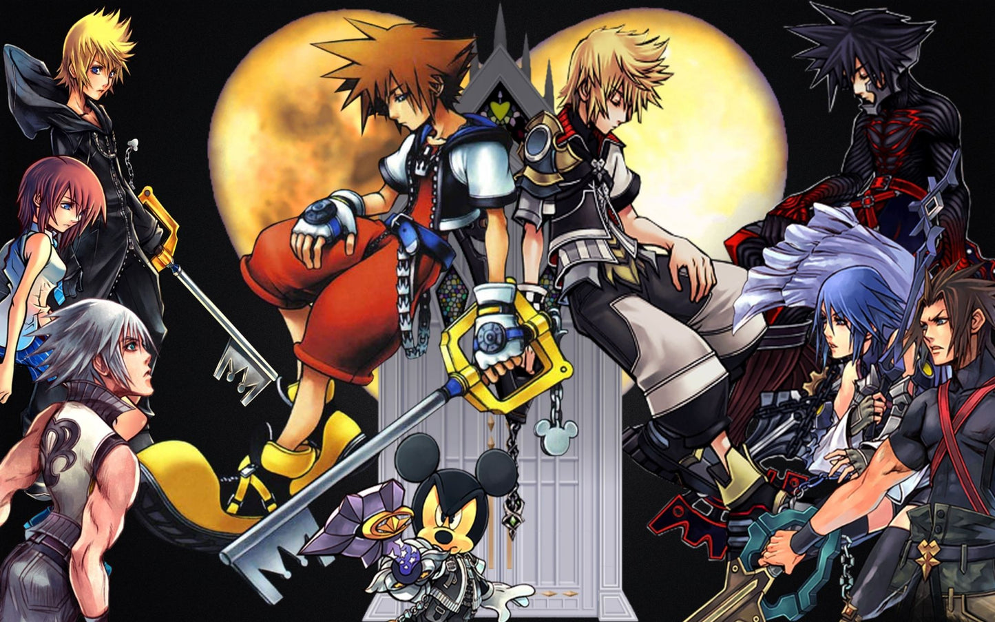 Kingdom Hearts V47 Mousepad