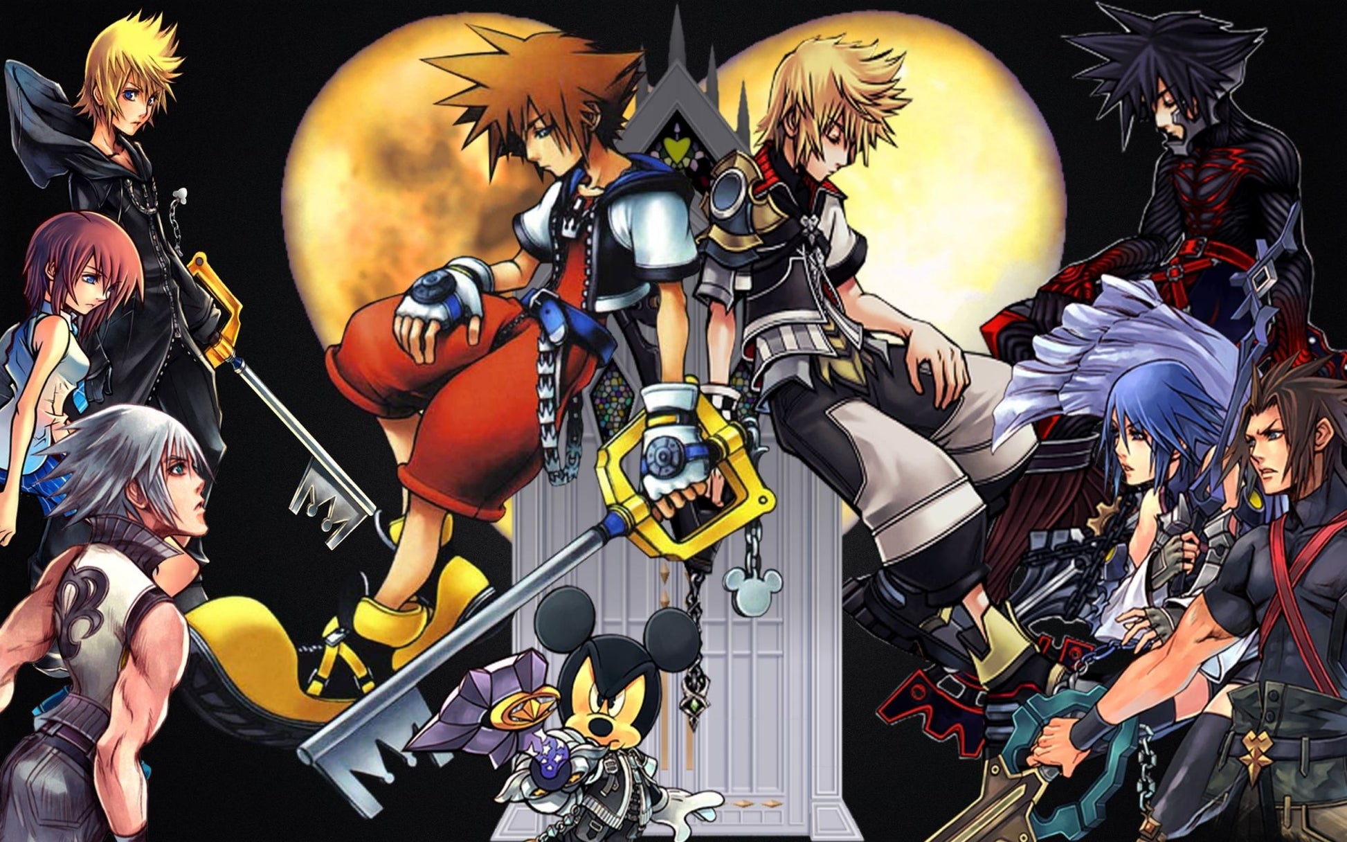 Kingdom Hearts V47 Mousepad