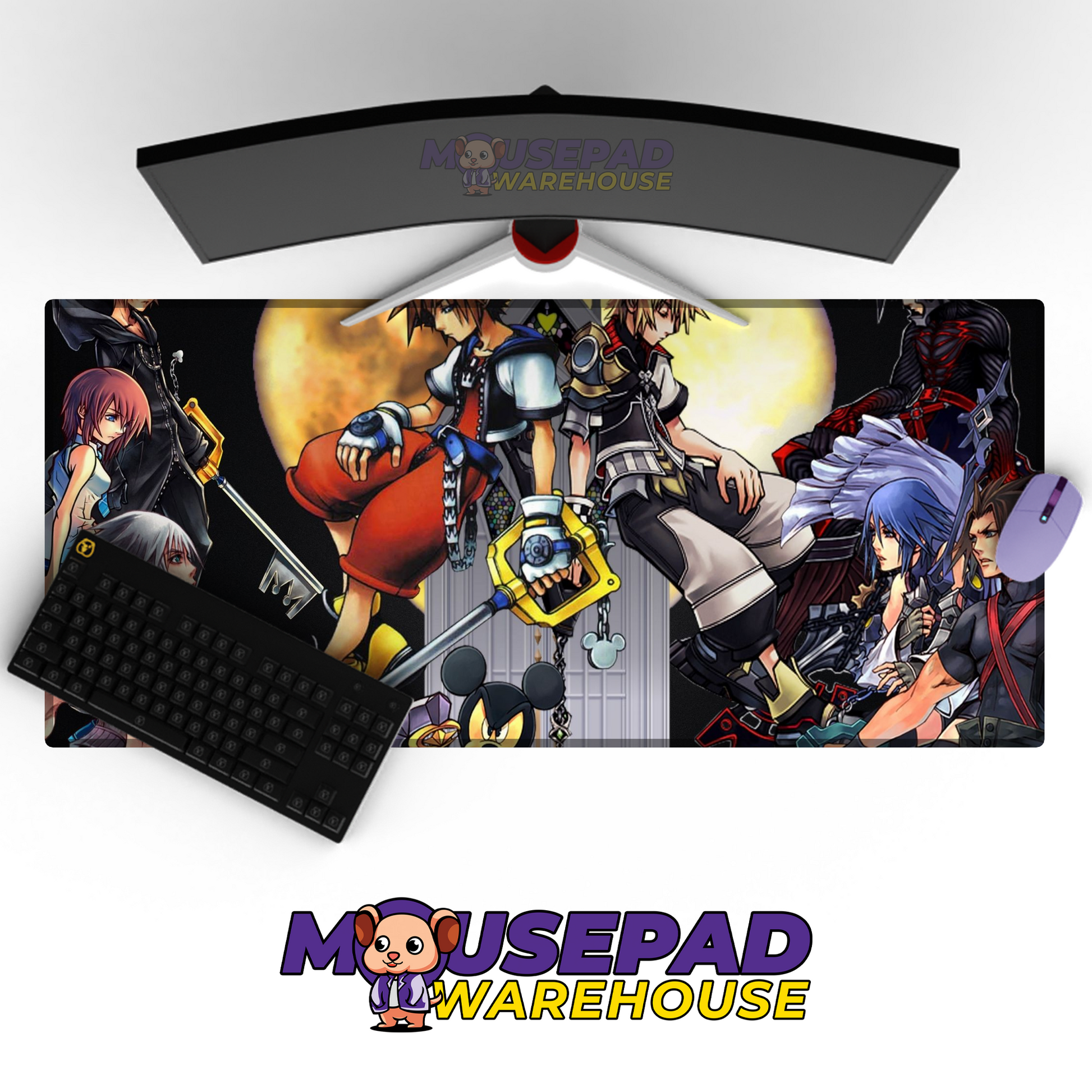 Kingdom Hearts V47 Mousepad Mockup