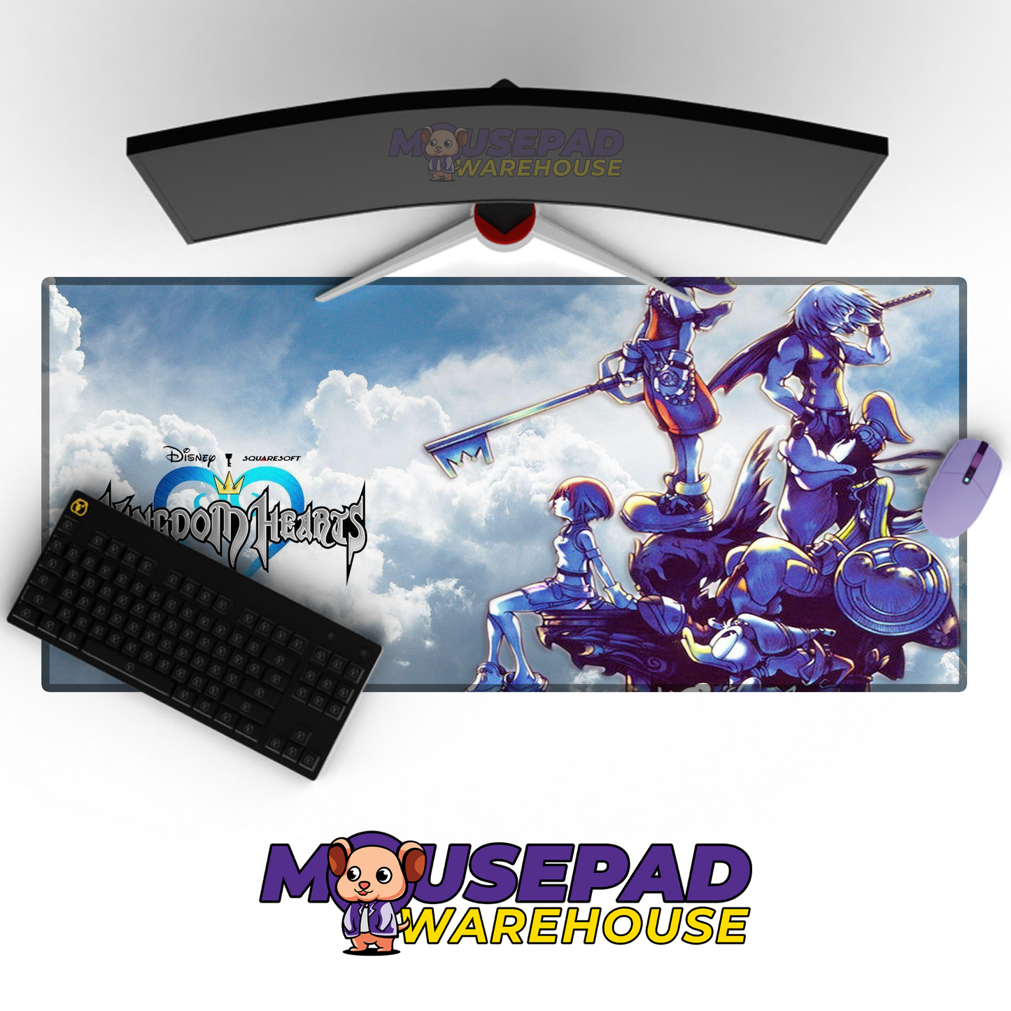 Kingdom Hearts V49 Mousepad Mockup