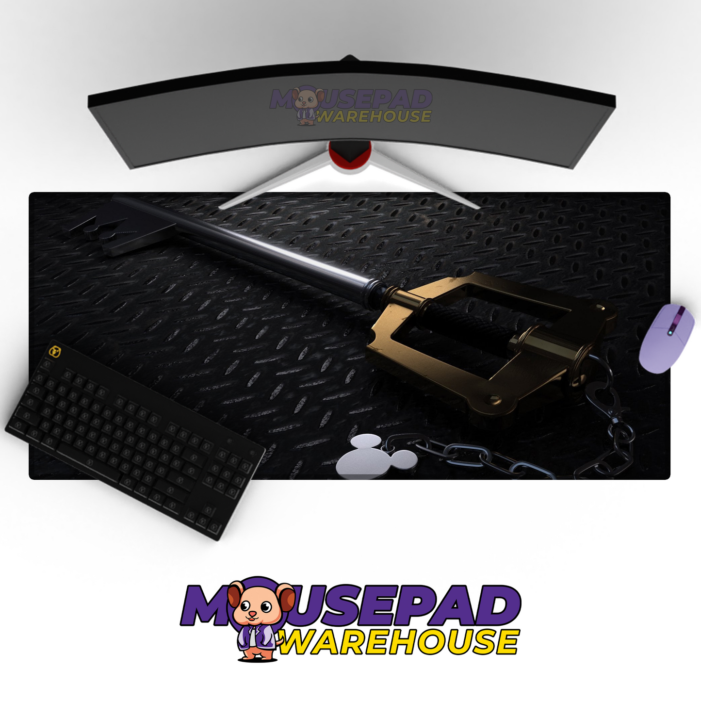 Kingdom Hearts V50 Mousepad Mockup