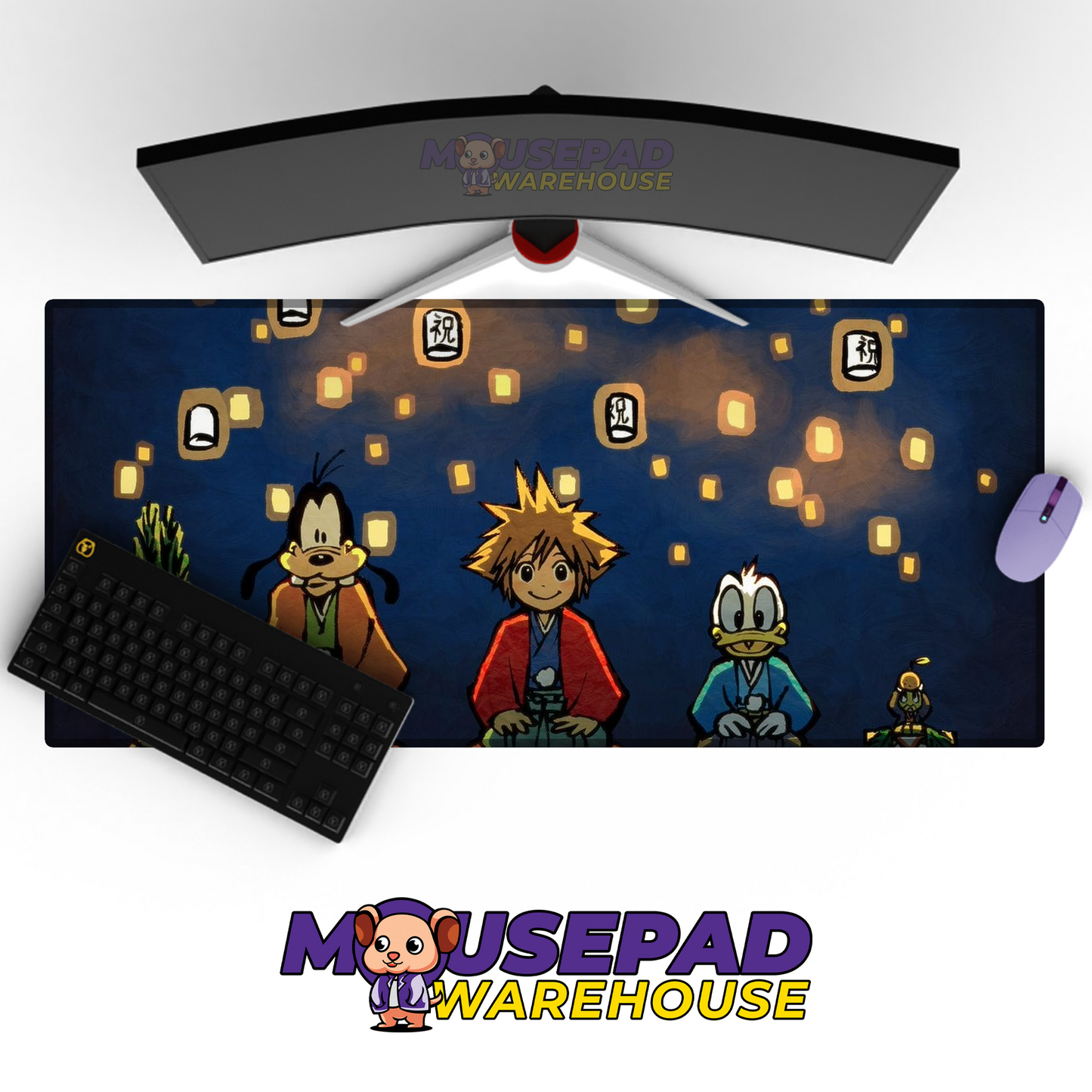 Kingdom Hearts V51 Mousepad Mockup