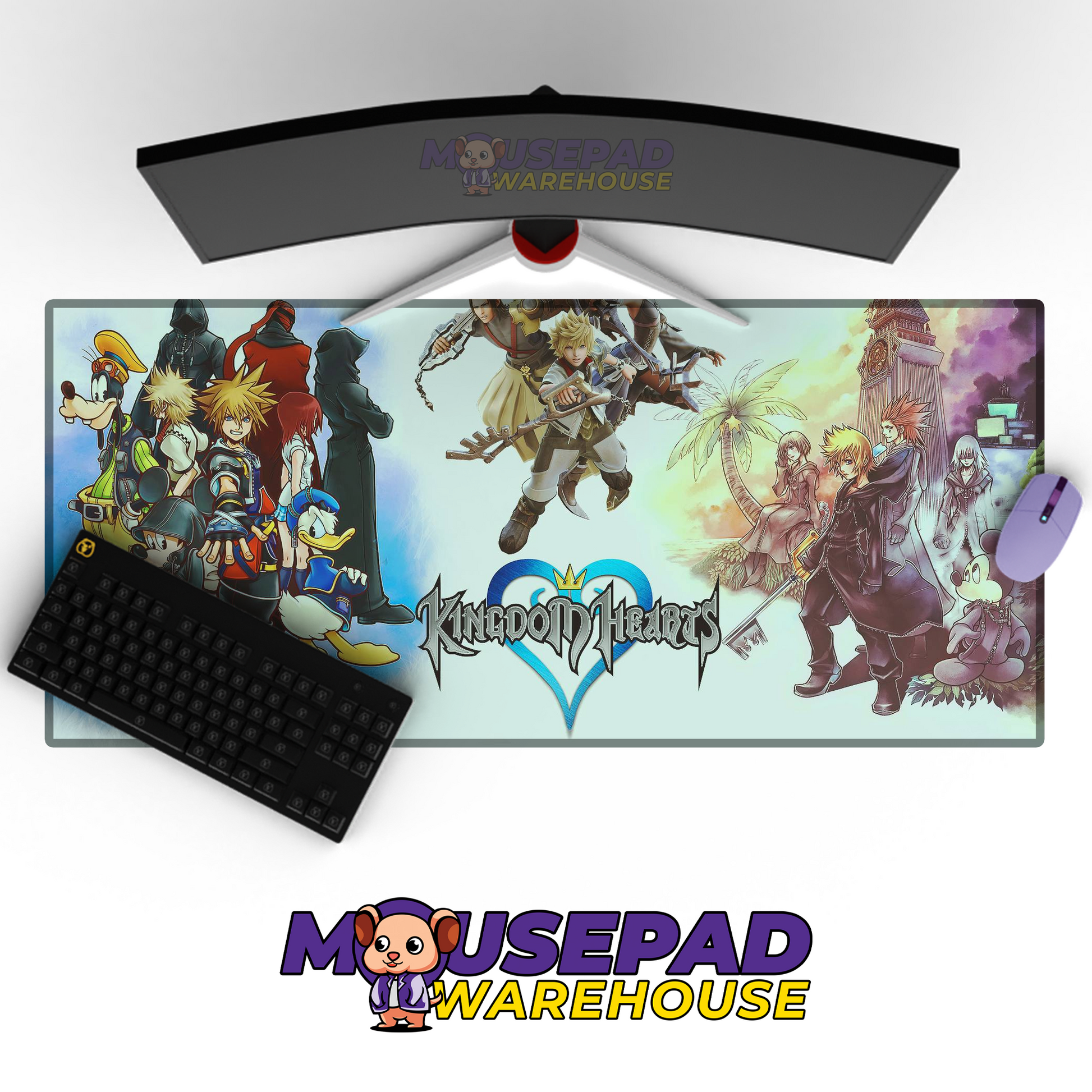 Kingdom Hearts V52 Mousepad Mockup