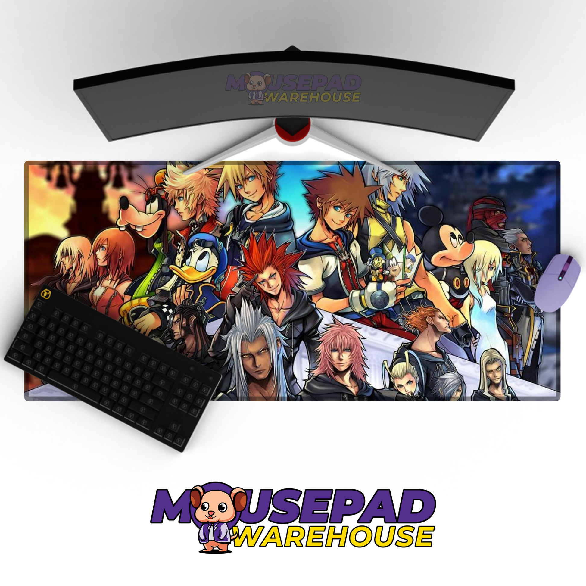 Kingdom Hearts V53 Mousepad Mockup