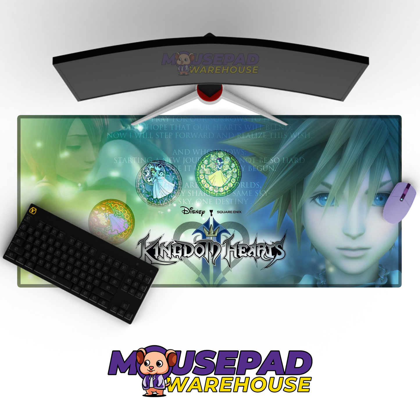 Kingdom Hearts V54 Mousepad Mockup