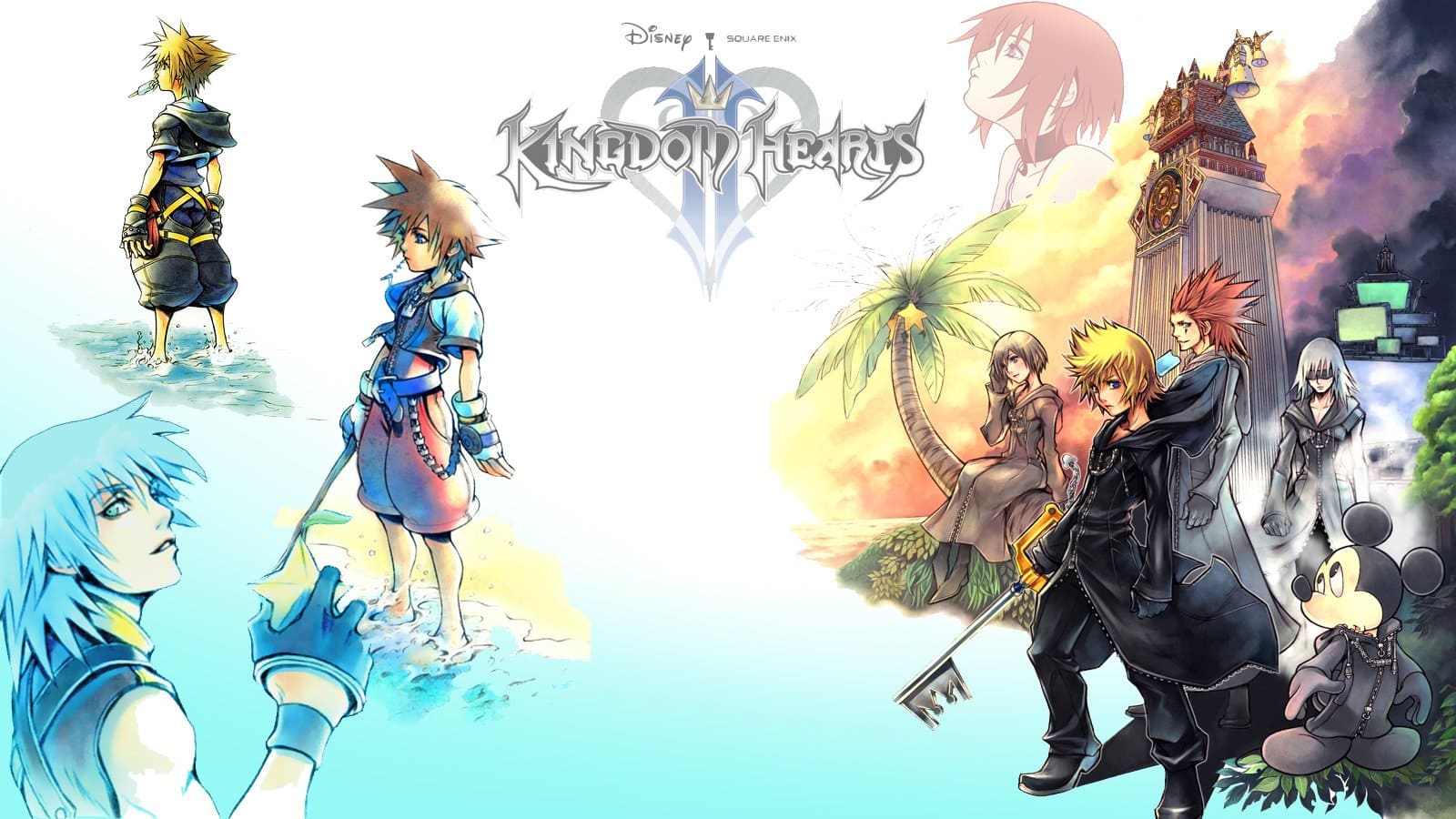 Kingdom Hearts V55 Mousepad