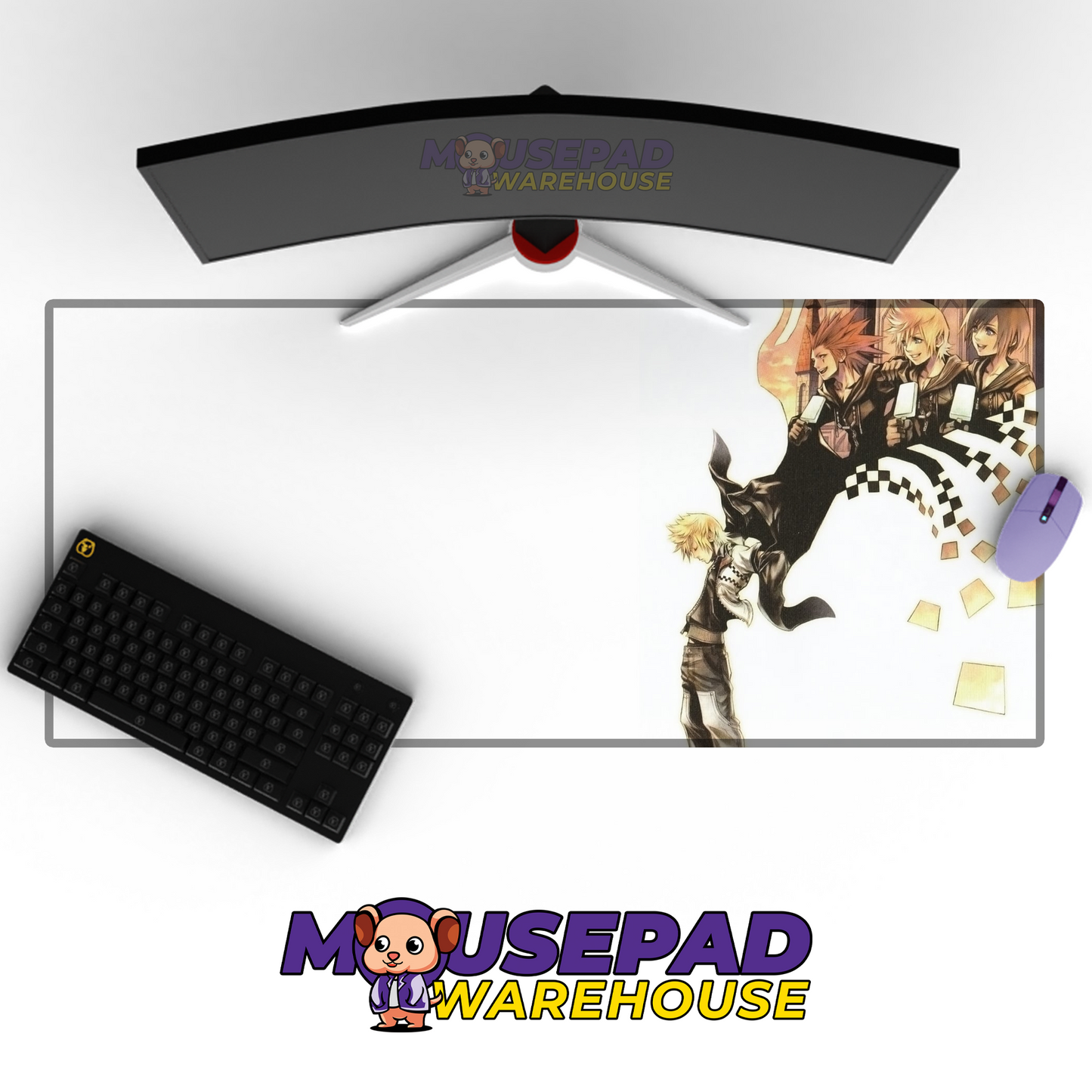 Kingdom Hearts V56 Mousepad Mockup