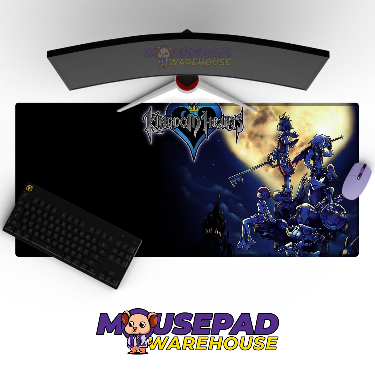 Kingdom Hearts V57 Mousepad Mockup
