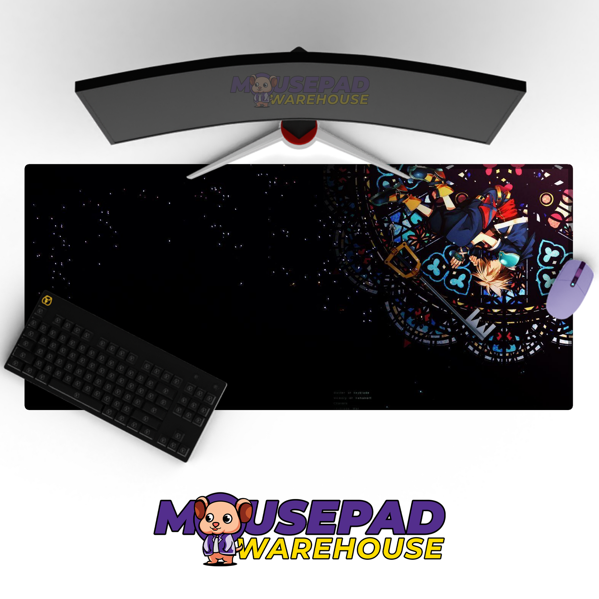 Kingdom Hearts V58 Mousepad Mockup