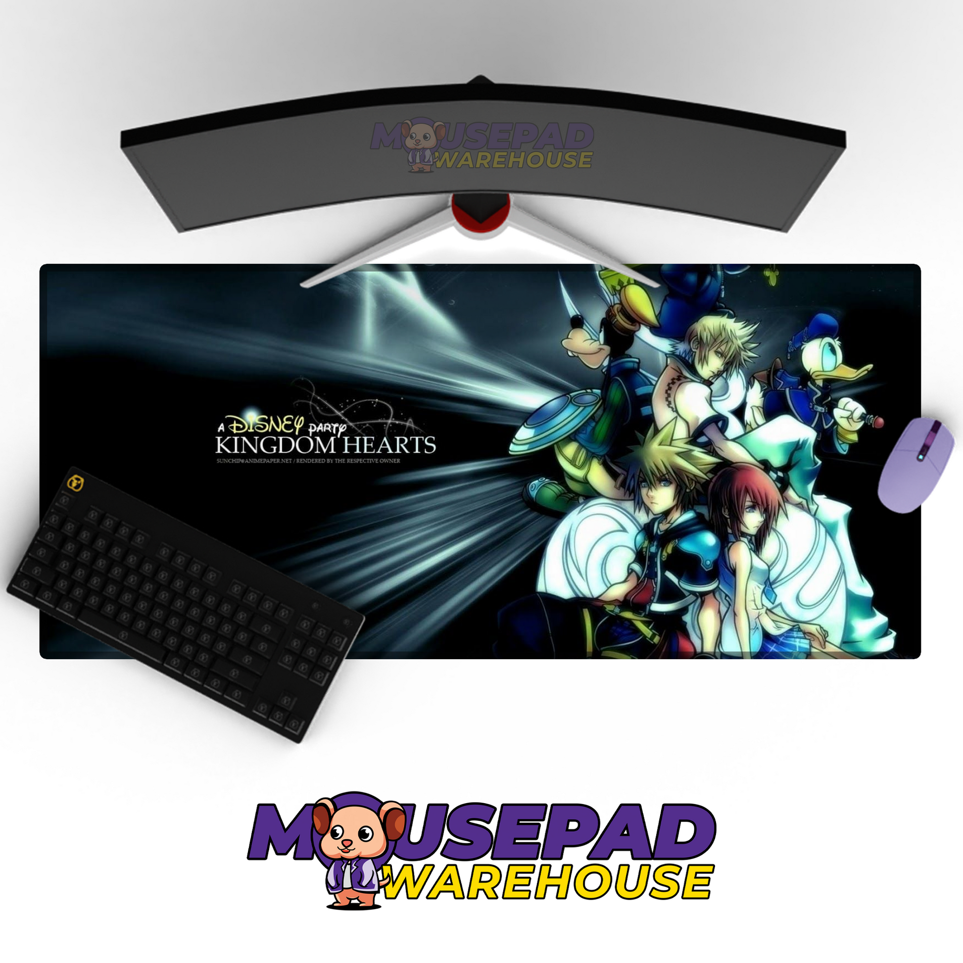 Kingdom Hearts V59 Mousepad Mockup
