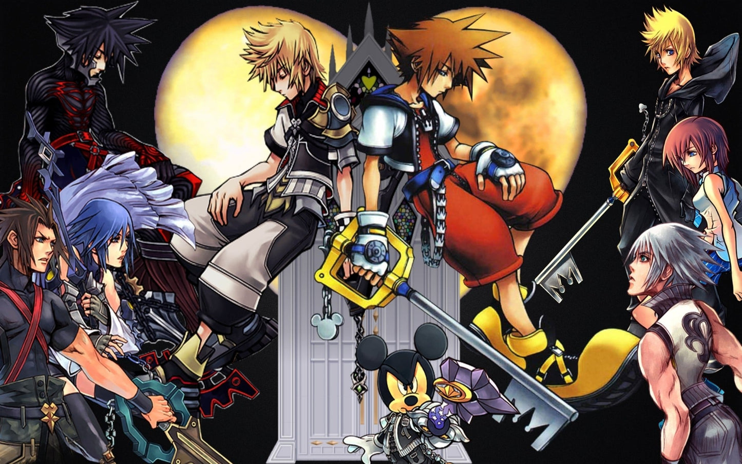 Kingdom Hearts V60 Mousepad