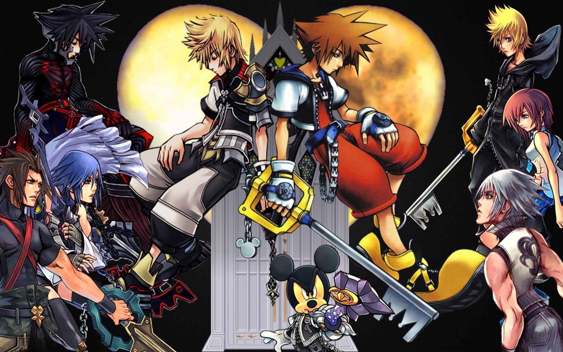 Kingdom Hearts V60 Mousepad