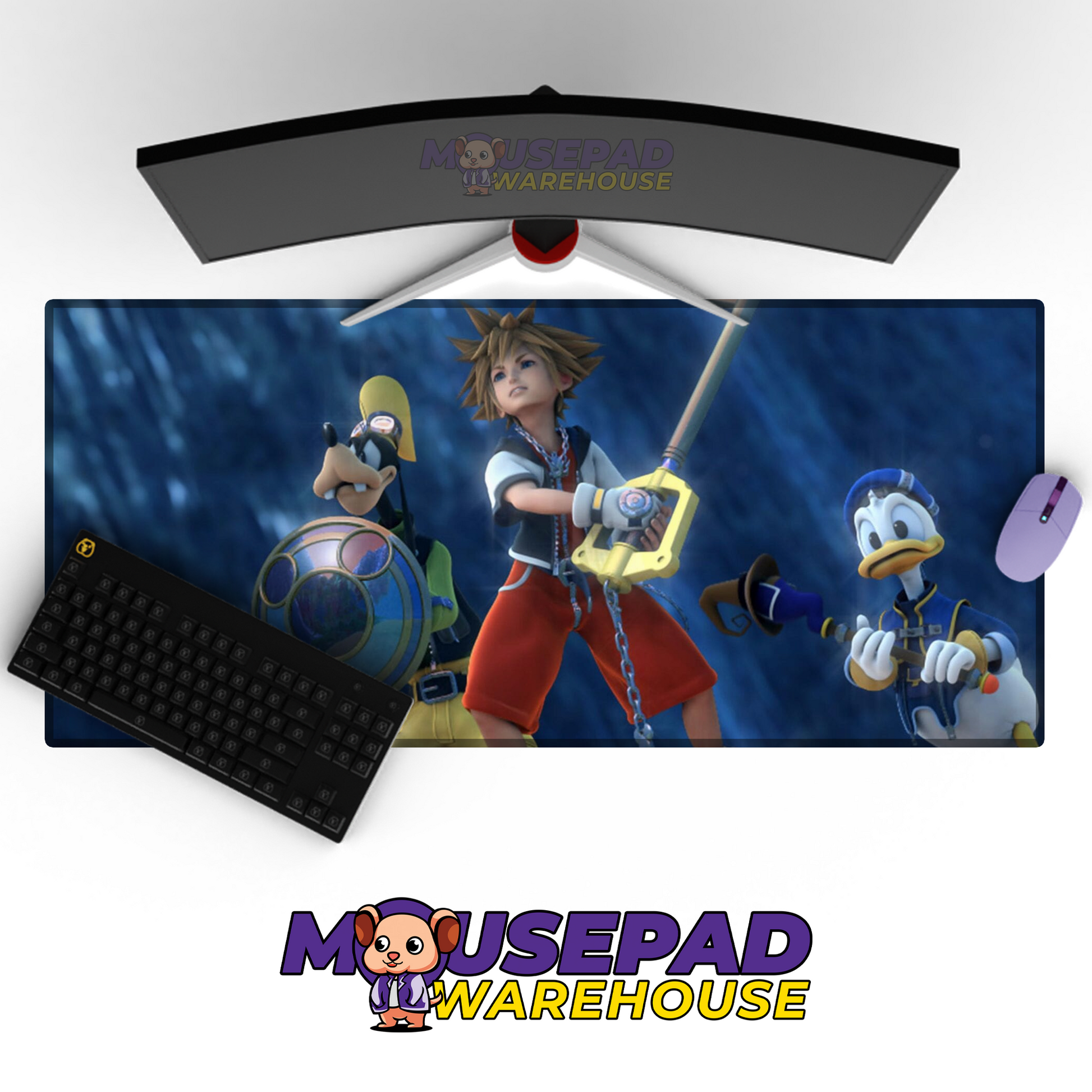Kingdom Hearts V63 Mousepad Mockup