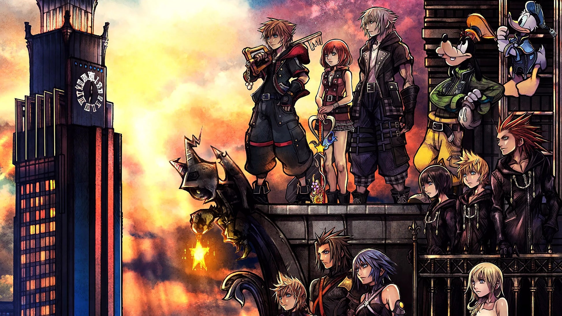 Kingdom Hearts V8 Mousepad