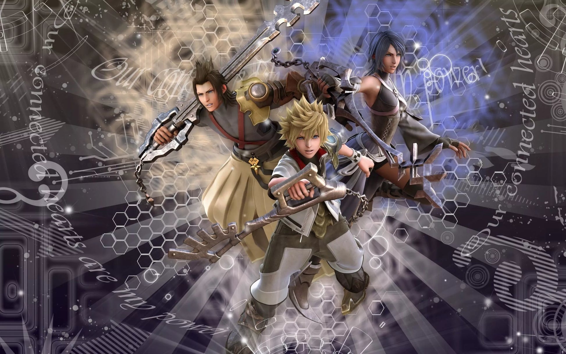 Kingdom Hearts V9 Mousepad