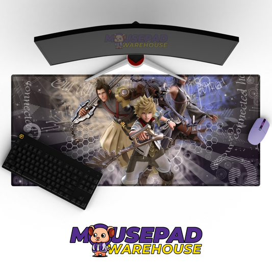 Kingdom Hearts V9 Mousepad Mockup