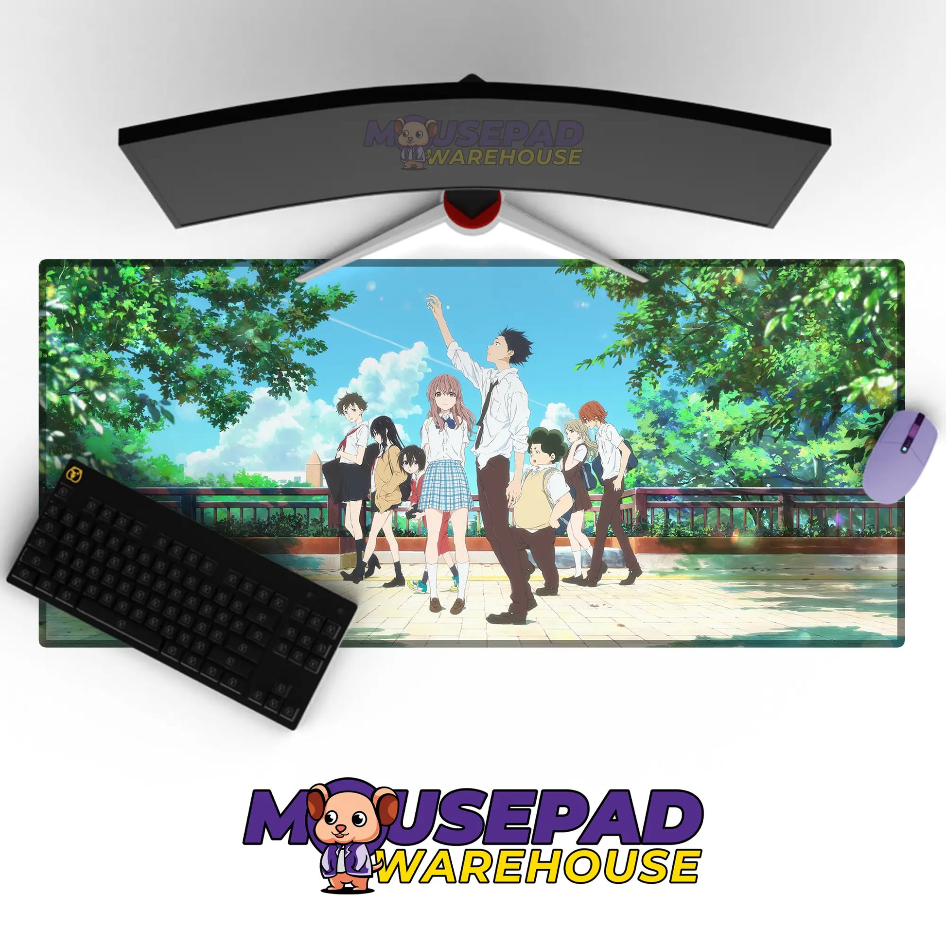 Koe no Katachi (A Silent Voice) Anime Mousepad 738176 - Mousepad Warehouse