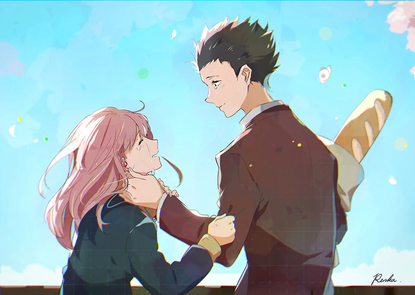 Koe no Katachi (A Silent Voice) Anime Mousepad 739669 - Mousepad Warehouse