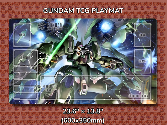 Kshatriya Gundam TCG Playmat Mockup