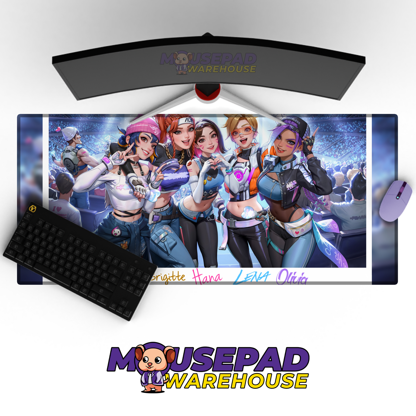 LE SSERAFIM V12 Mousepad Mockup