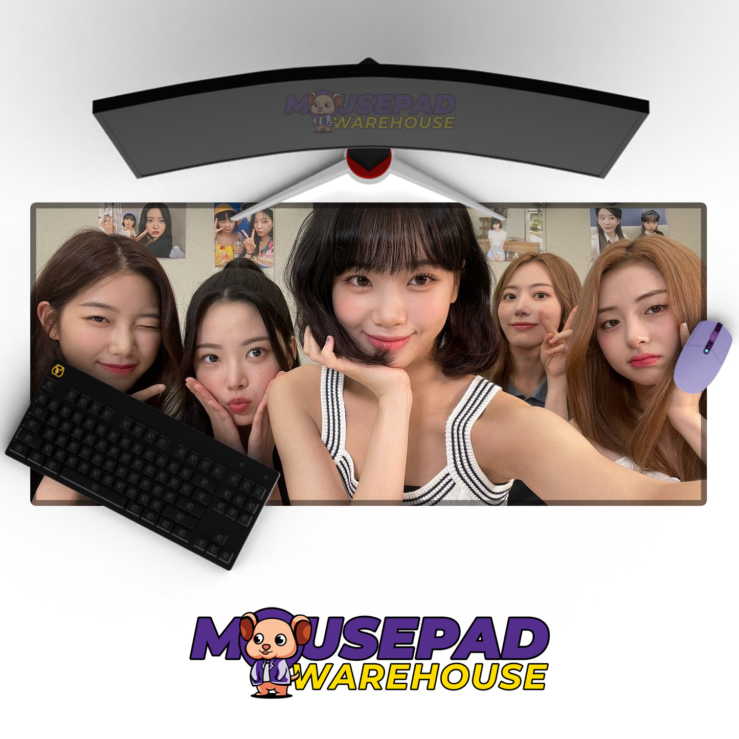 LE SSERAFIM V13 Mousepad Mockup