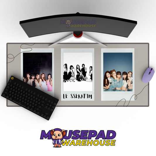 LE SSERAFIM V16 Mousepad Mockup