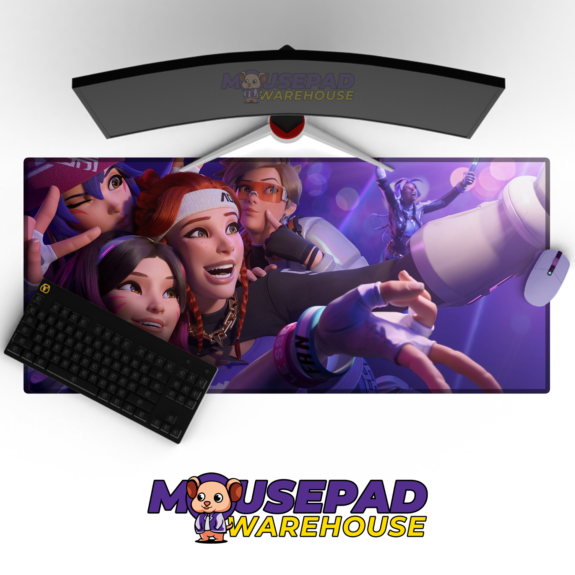 LE SSERAFIM V18 Mousepad Mockup