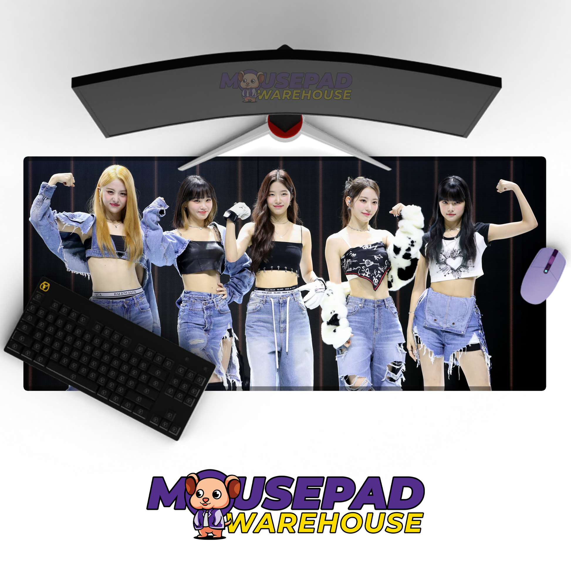 LE SSERAFIM V1 Mousepad Mockup