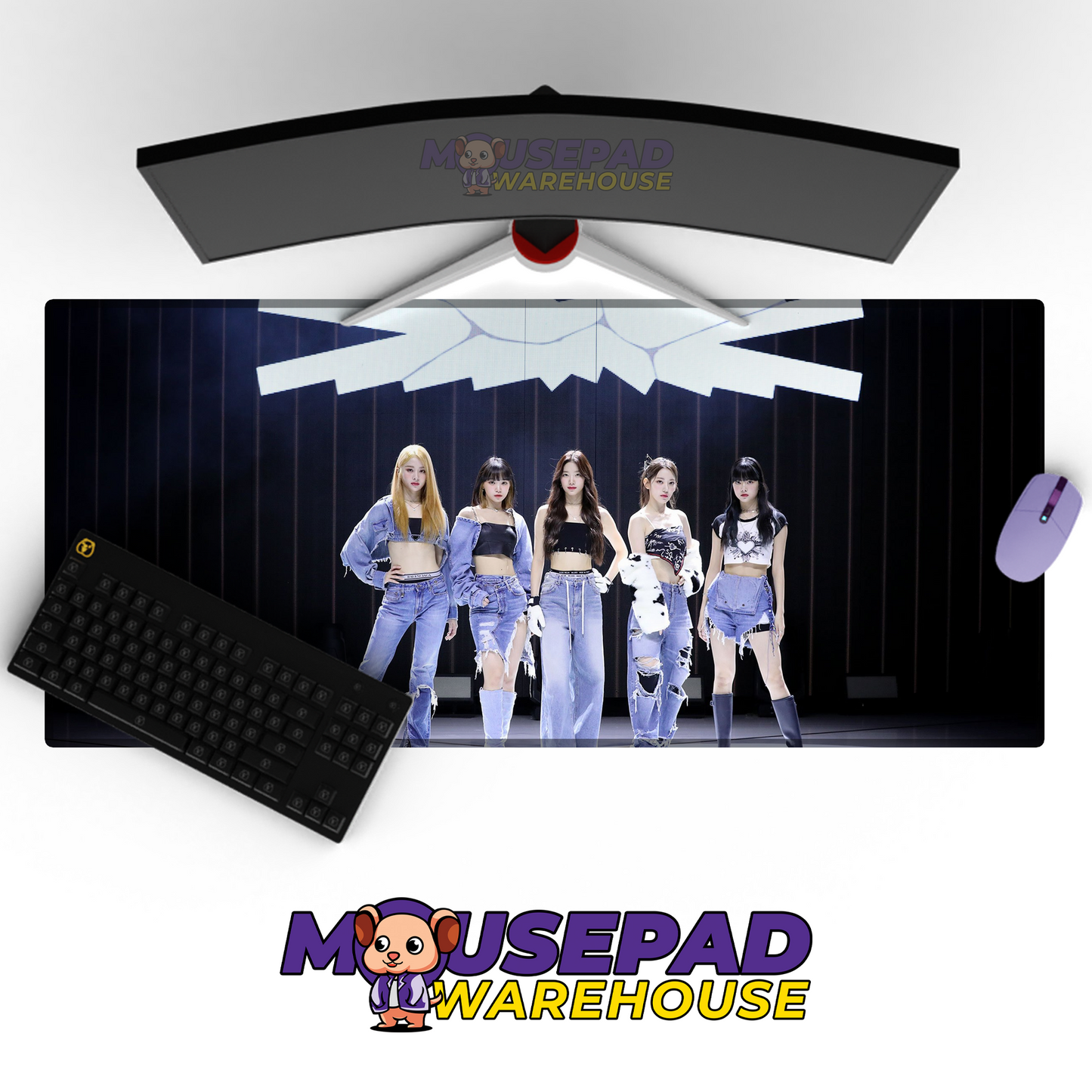 LE SSERAFIM V24 Mousepad Mockup