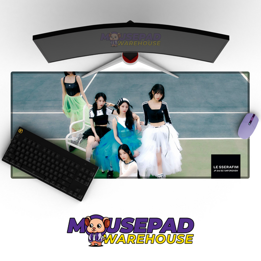 LE SSERAFIM V25 Mousepad Mockup