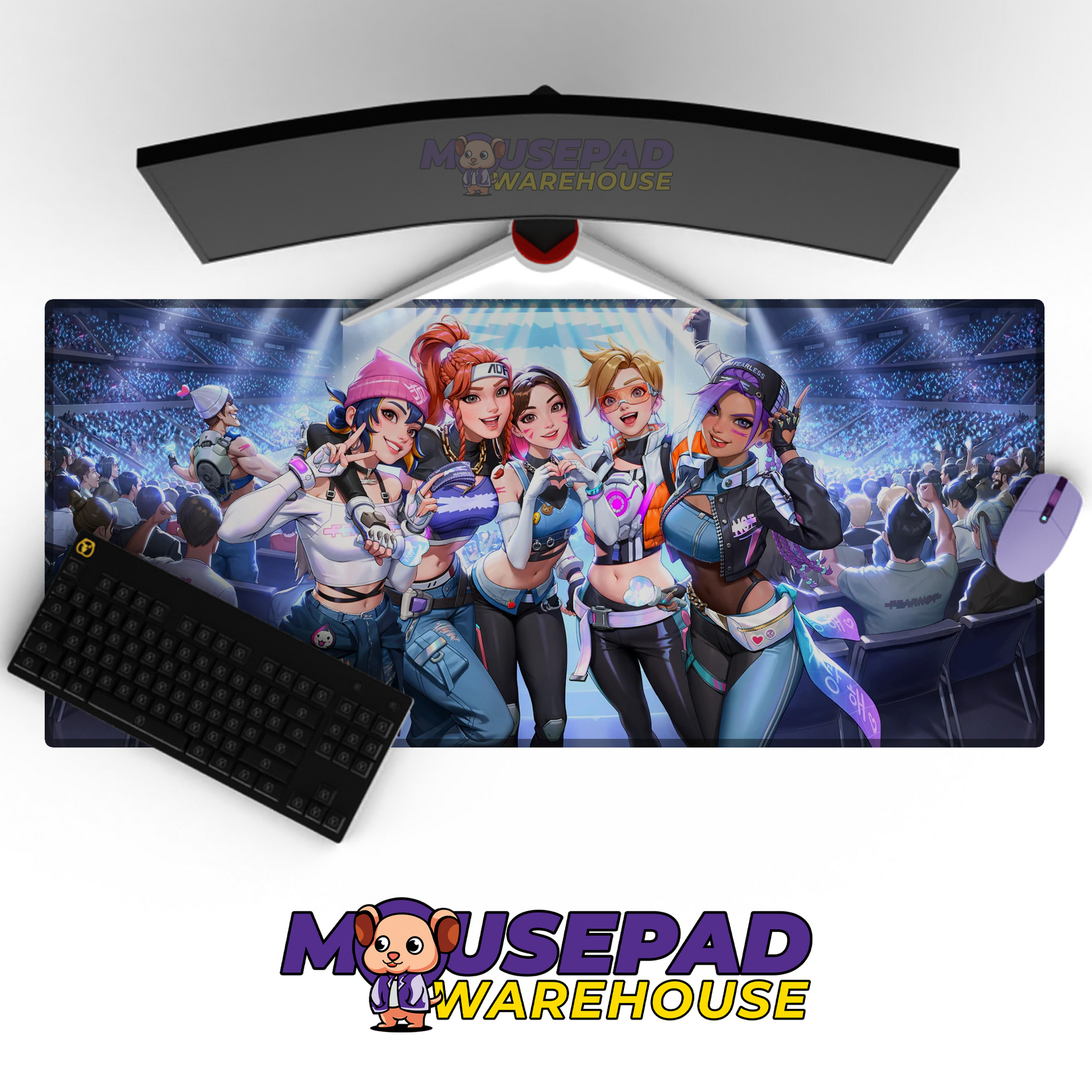 LE SSERAFIM V2 Mousepad Mockup