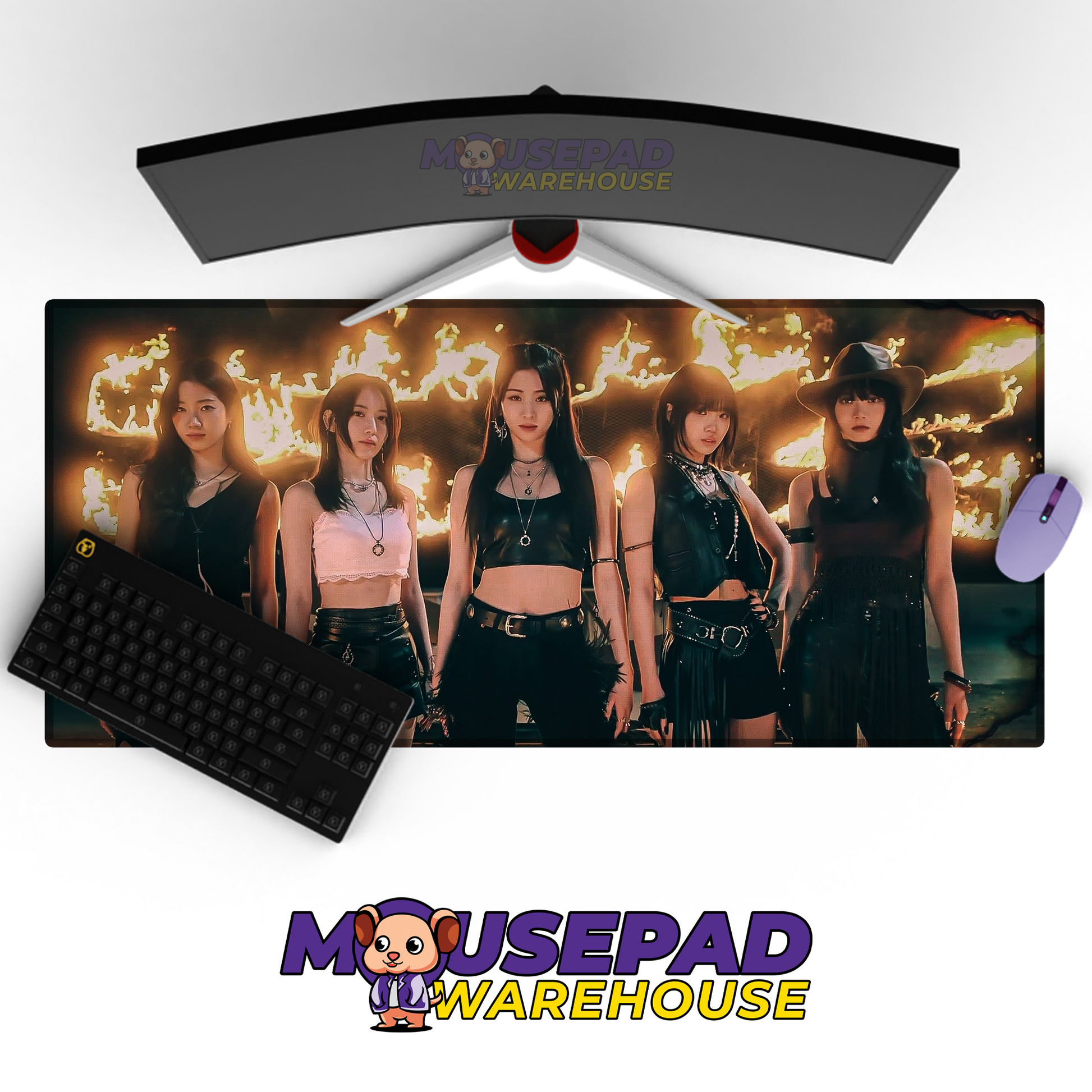 LE SSERAFIM V3 Mousepad Mockup