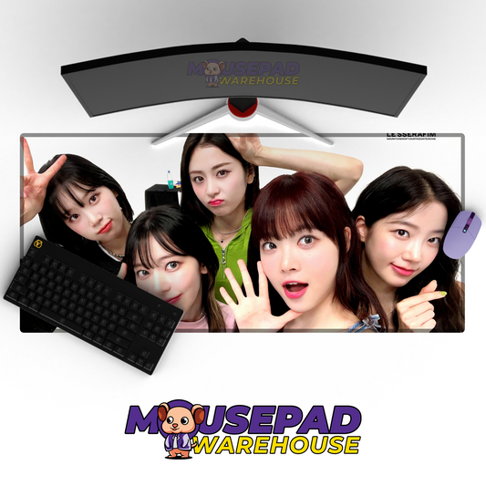 LE SSERAFIM V5 Mousepad Mockup