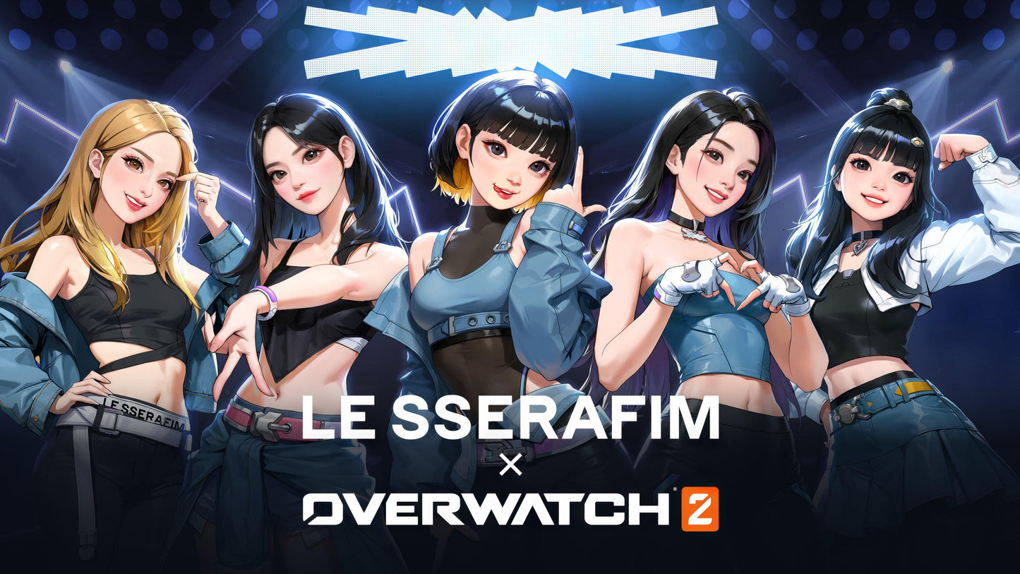 LE SSERAFIM V9 Mousepad